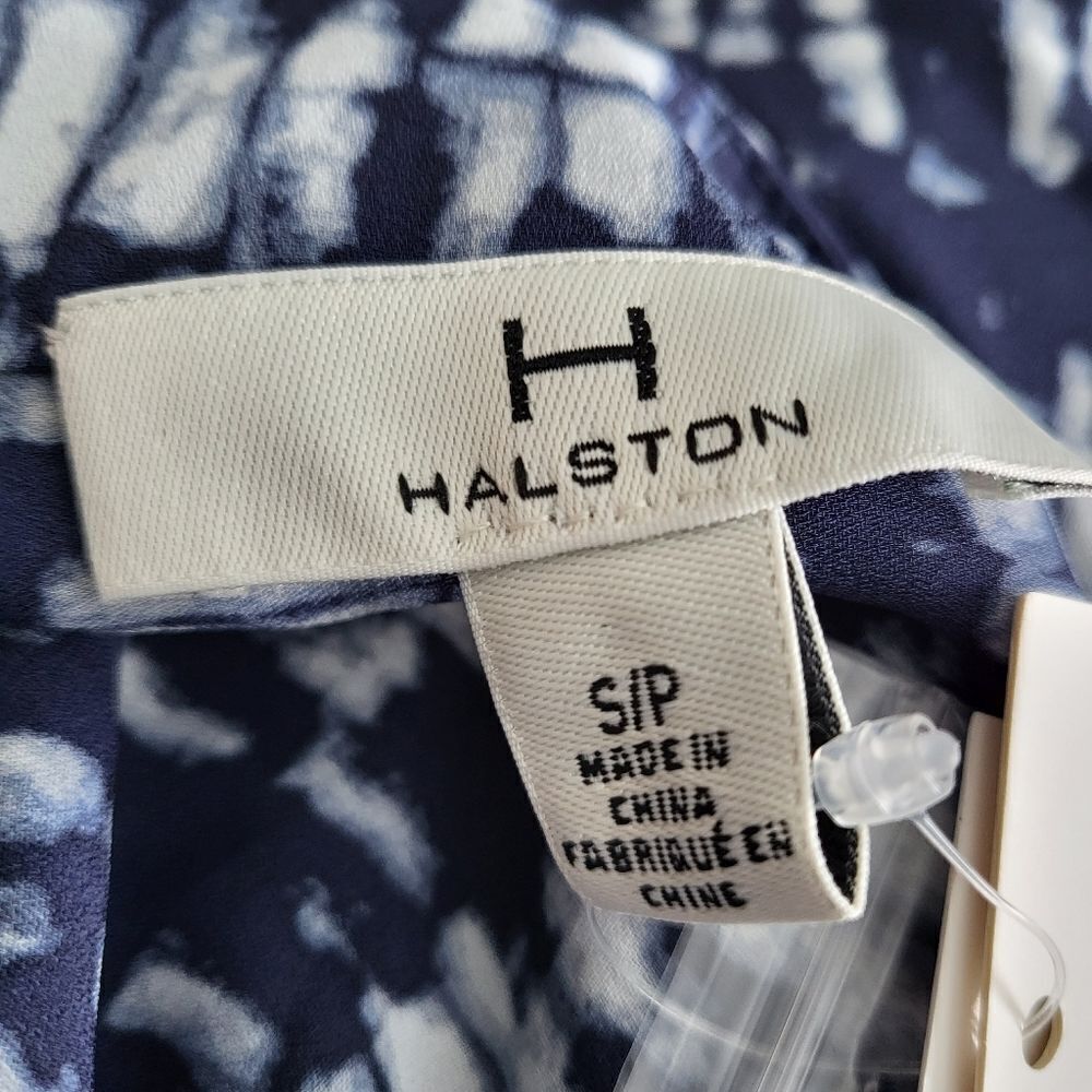 Long-Sleeve Button-Front Blouse S/P - Picture 6 of 6